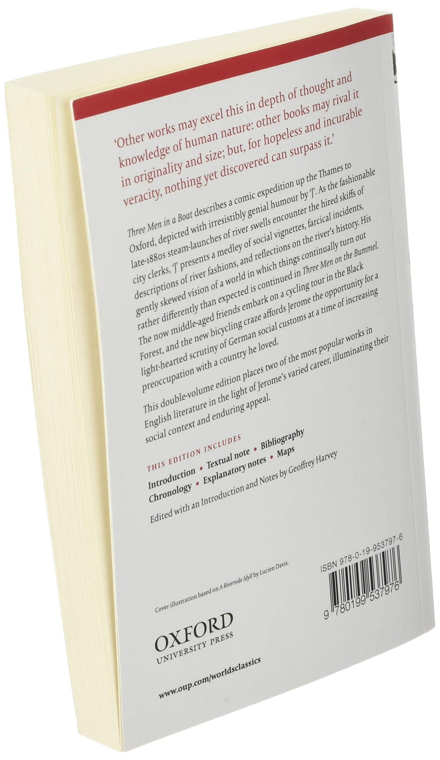 Three Men in a Boat and Three Men on the Bummel (Oxford World's Classics)