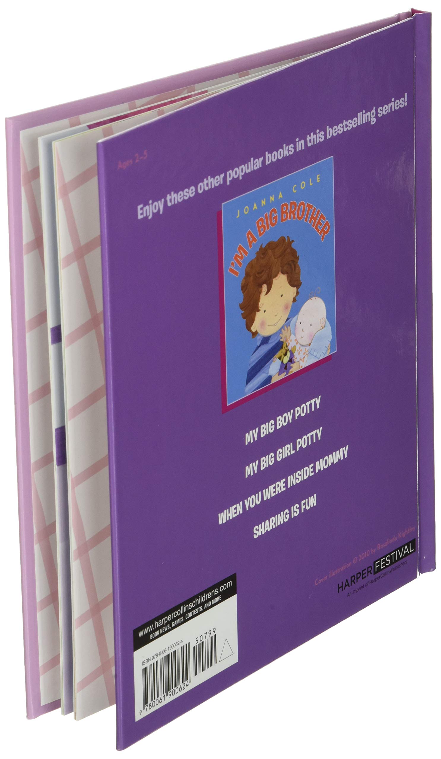 I'm a Big Sister: A Reassuring Family Story About Becoming a Big Sister for Children (Ages 4-8)