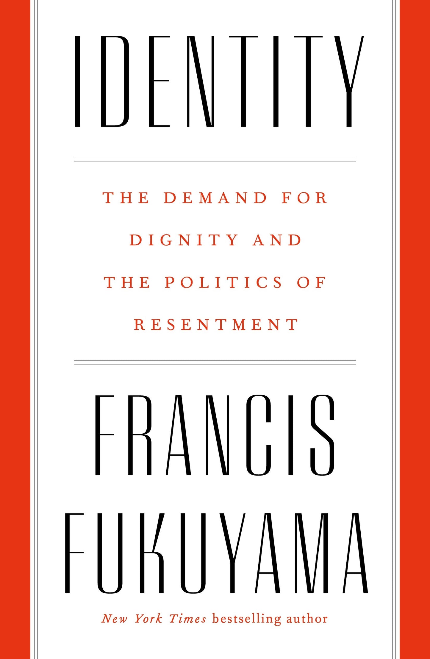 Identity: The Demand for Dignity and the Politics of Resentm