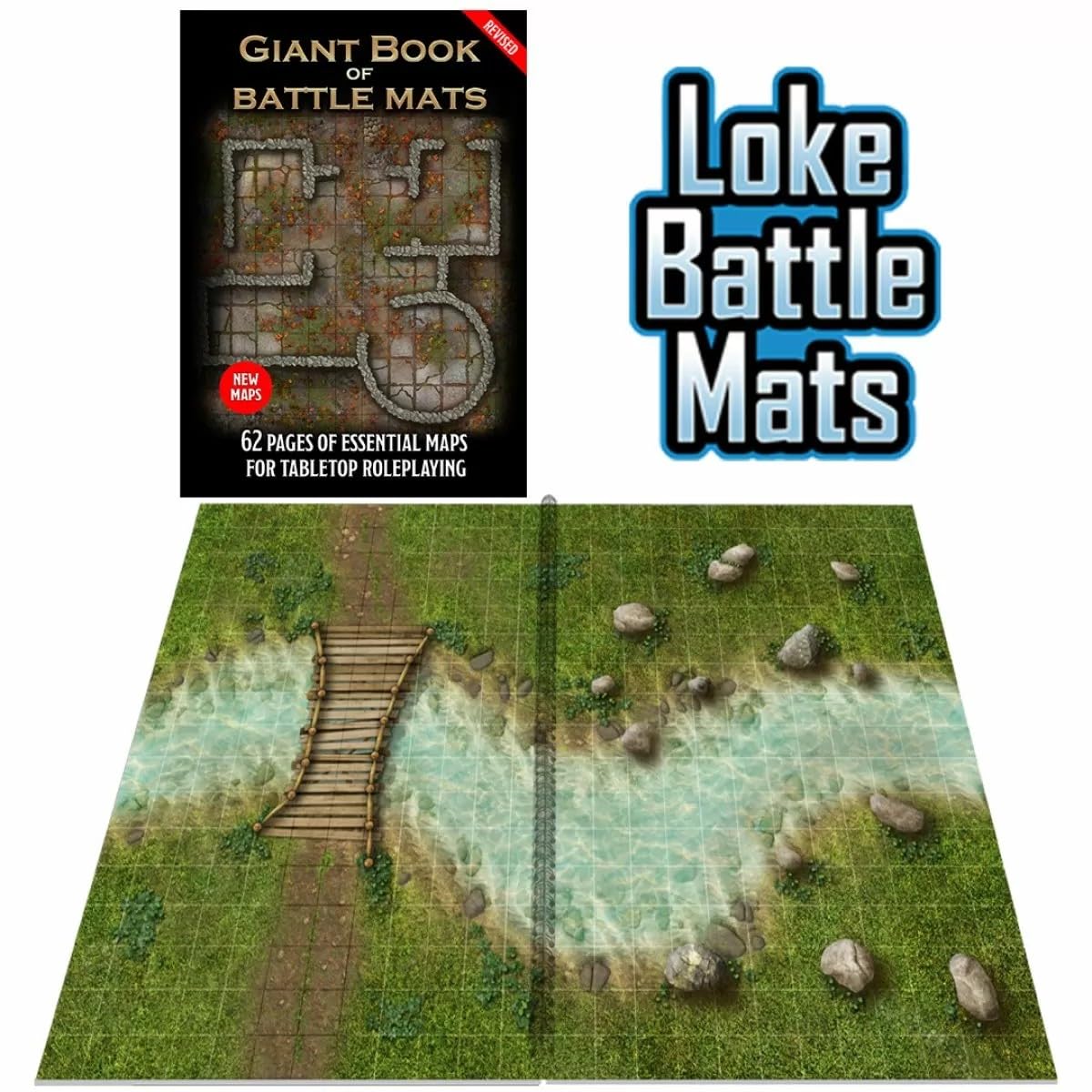 Giant Book of Battle Mats Revised by Loke