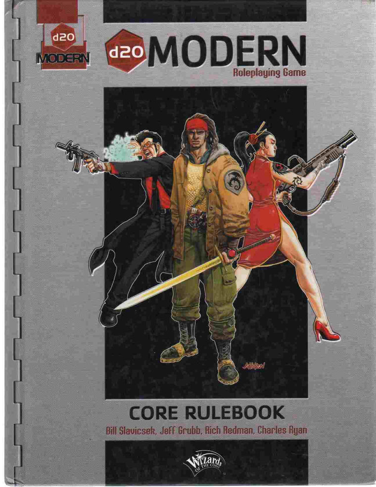 d20 Modern Roleplaying Game: Core Rulebook