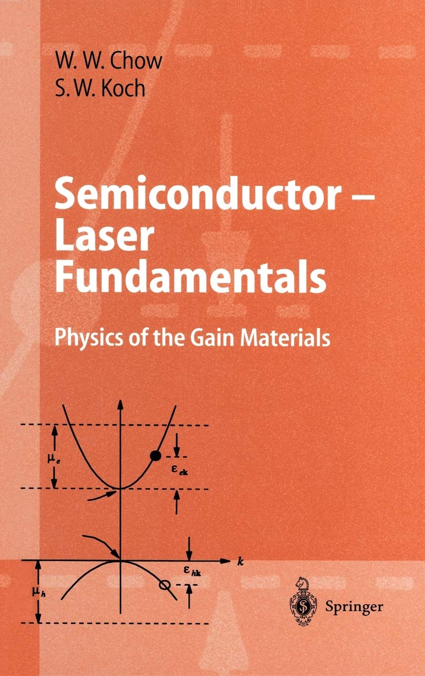 Semiconductor-Laser Fundamentals: Physics of the Gain Materials