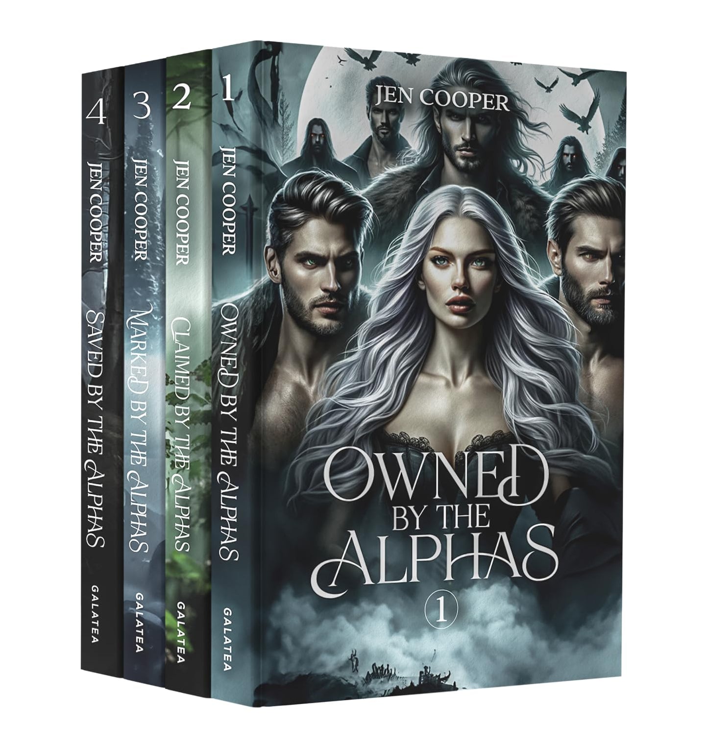 Owned by the Alphas Paperback (Books 1-4)