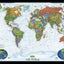 National Geographic World Wall Map - Decorator - Laminated (Enlarged: 73 x 48 in) (National Geographic Reference Map)