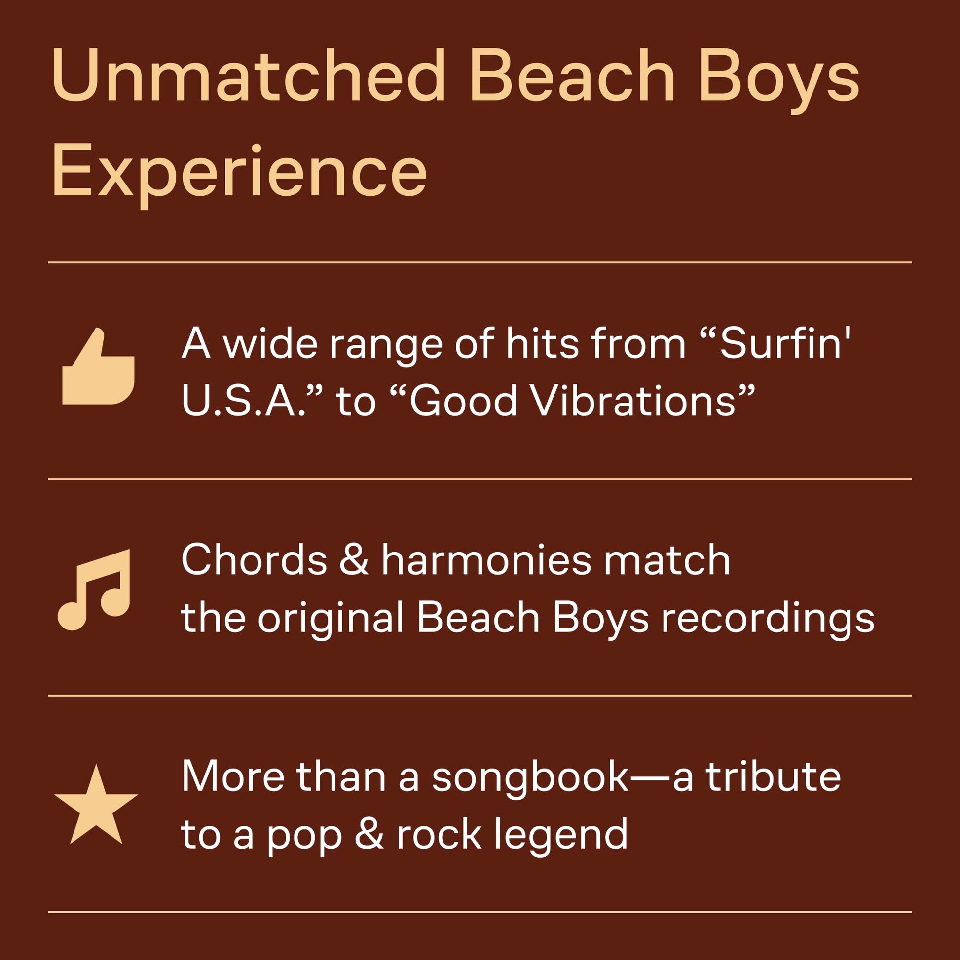 The Beach Boys Anthology Songbook  Piano Vocal Guitar Sheet Music Collection  44 Classic Hits for Intermediate Musicians  Surf Rock Pop Music Book for Singers and Guitarists