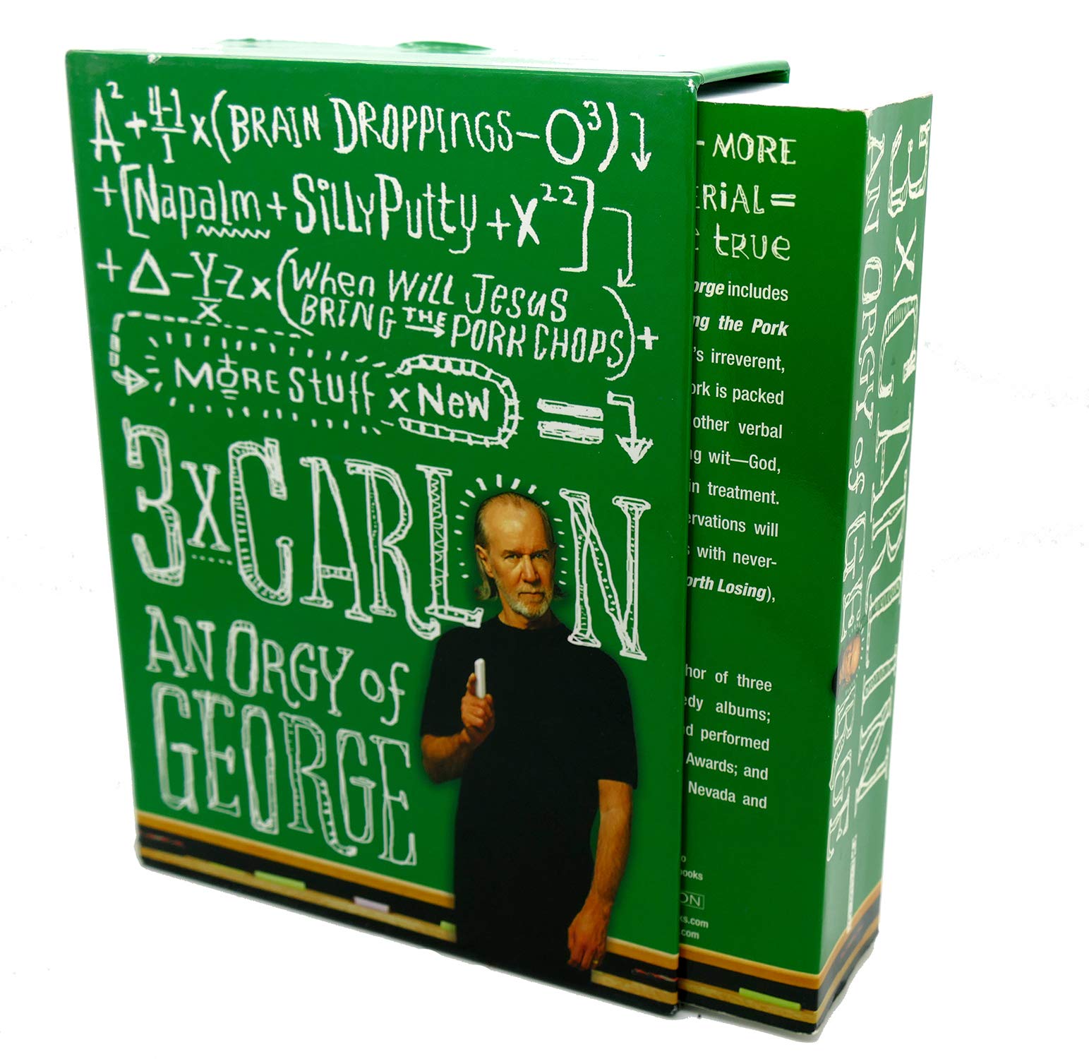 Three Times Carlin: An Orgy of George