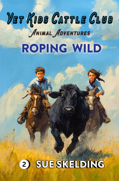 ROPING WILD: Children's Veterinary Animal Adventures and Mystery (Vet Kids Cattle Club)
