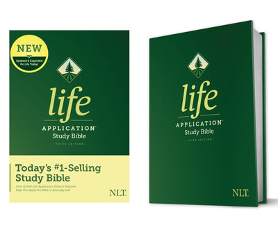 NLT Life Application Study Bible, Third Edition (Hardcover) Tyndale NLT Bible with Updated Notes and Features, Full Text New Living Translation