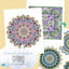 ColorIt Mandalas to Color, Volume VIII Adult Coloring Book 50 Floral and Geometric Mandala Patterns and Designs, Spiral Binding, USA Printed, Lay Flat Hardback Book Cover, Ink Blotter