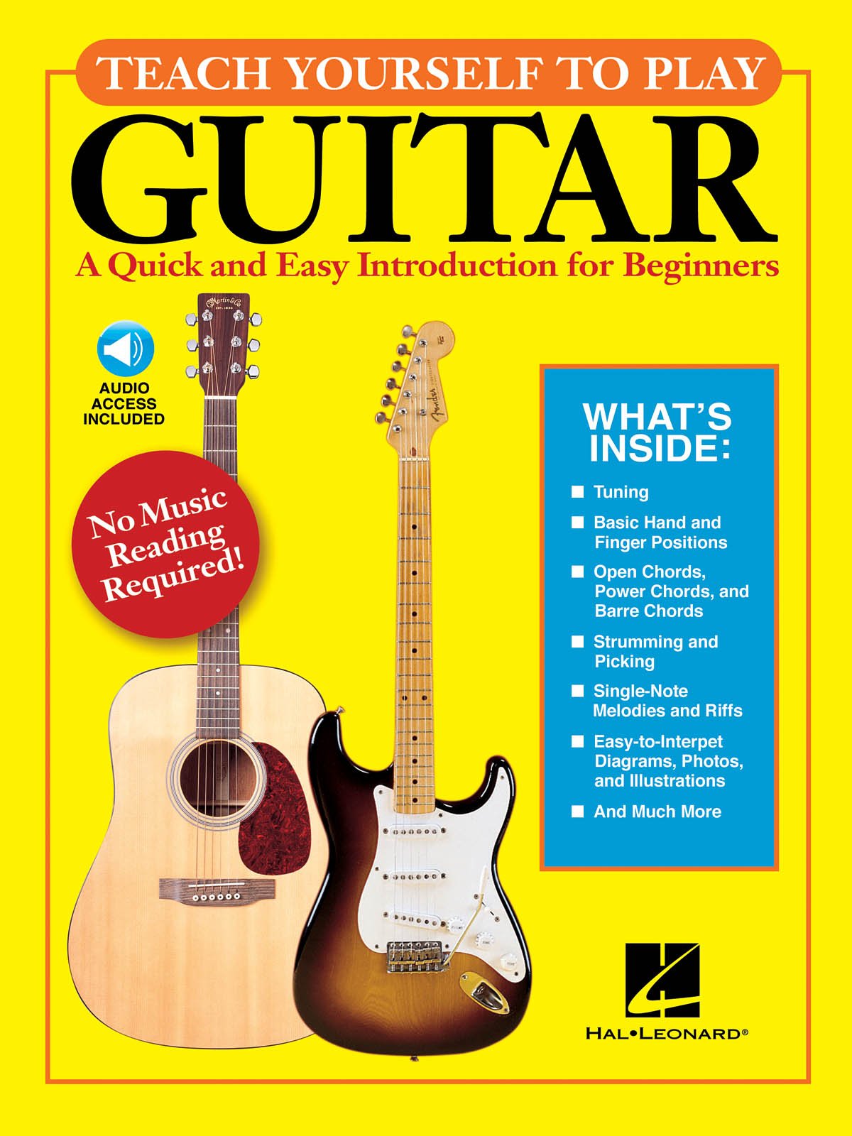 Teach Yourself to Play Guitar A Quick and Easy Introduction for Beginners Book/Online Audio
