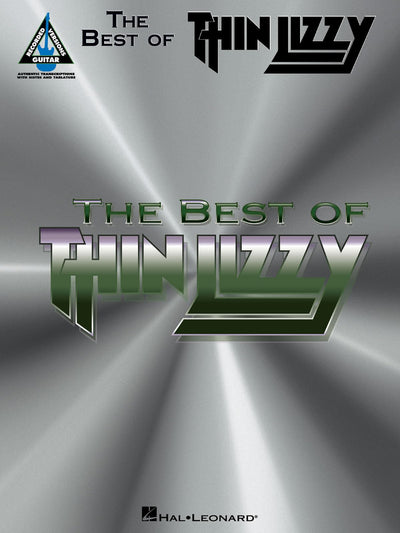 The Best of Thin Lizzy  Guitar Recorded Version Tab Songbook  Intermediate Electric Guitar Sheet Music for Practice and Performance  Authentic Rock Guitar Transcriptions for Students and Fans