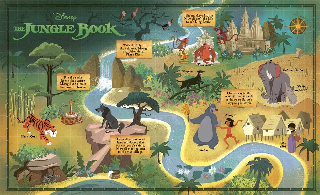 The Disney Book of Maps: A Guide to the Magical Worlds of Disney and Pixar