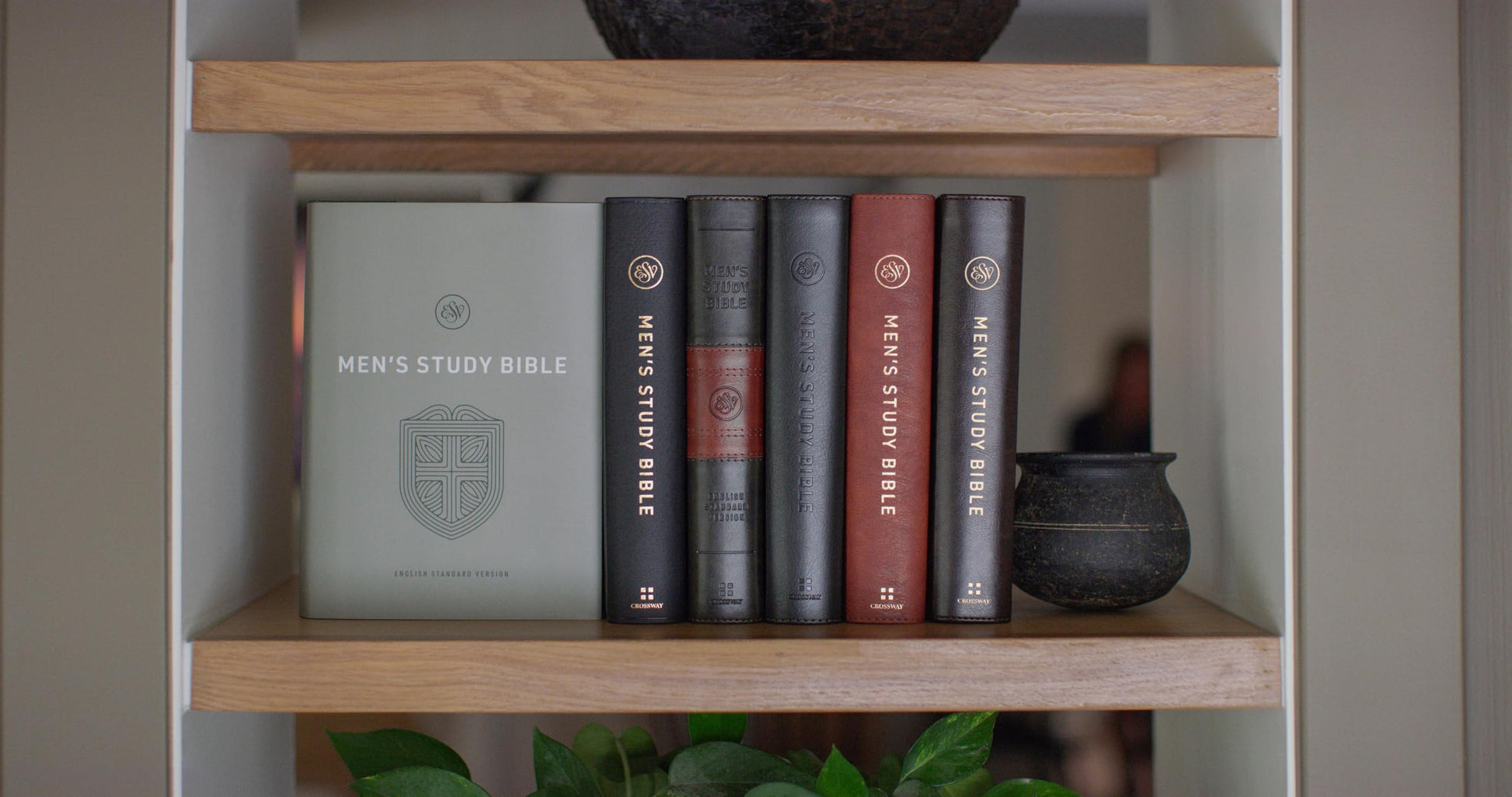 ESV Men's Study Bible (TruTone, Forest/Tan, Trail Design): Holy Bible, English Standard Version
