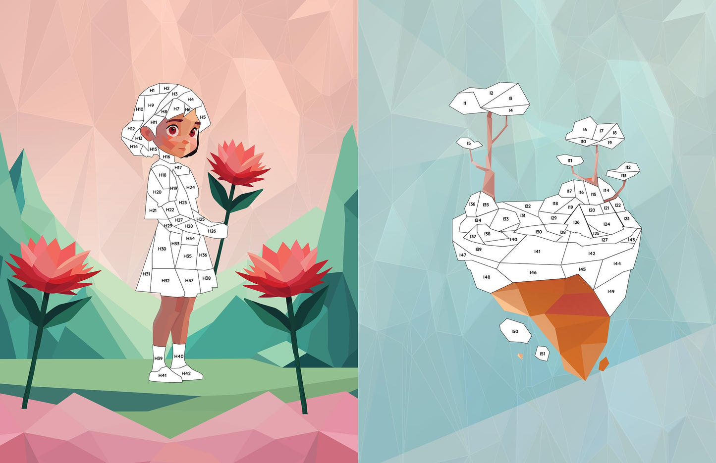 Sticker By Number: In the Forest – Nature‑Inspired Sticker Mosaics for All Ages