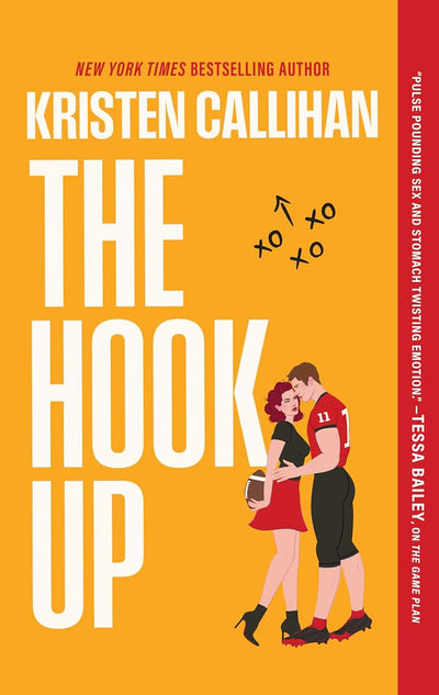 The Hook Up: A Sexy Opposites Attract Sports Romance with a Confident Quarterback and a Prickly College Student (Game On, 1)