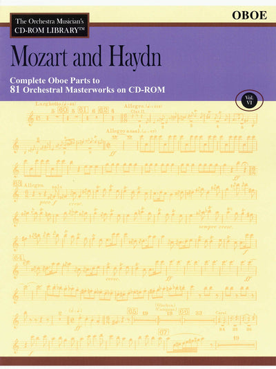 Orchestra Musician's CD-ROM Library Volume 6 Oboe Mozart And Haydn