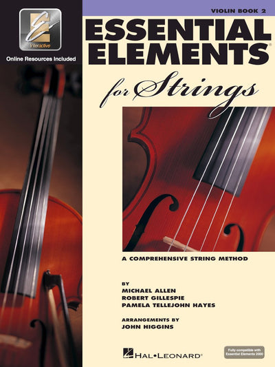 Essential Elements for Strings - Violin Book 2 with EEi Online Resources  Intermediate Violin Method and Sheet Music for Students and Teachers  Build Technique, Rhythm, and Musical Skills
