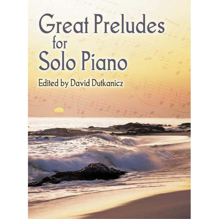 Great Preludes for Solo Piano (Dover Music for Piano)