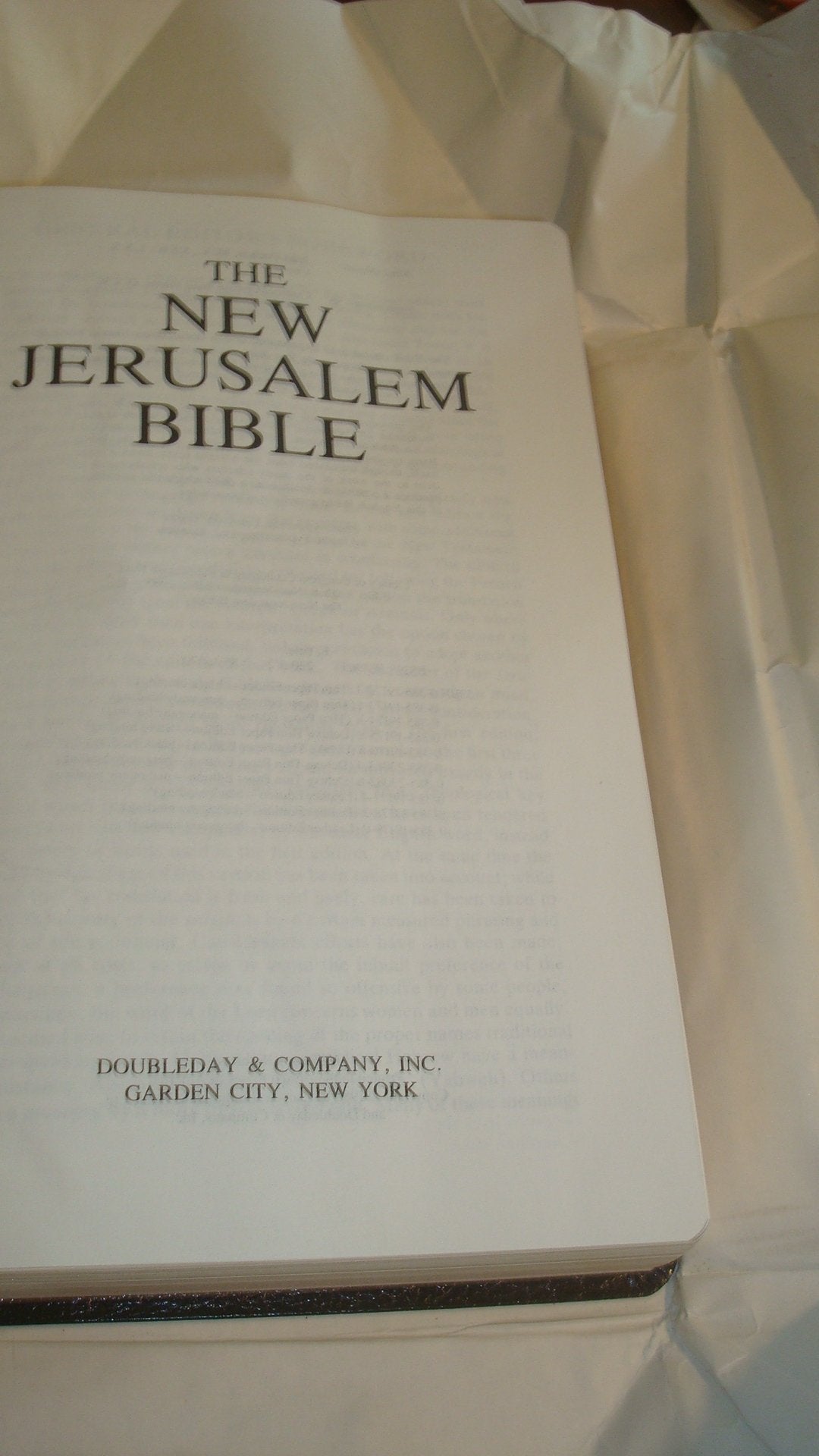 The New Jerusalem Bible