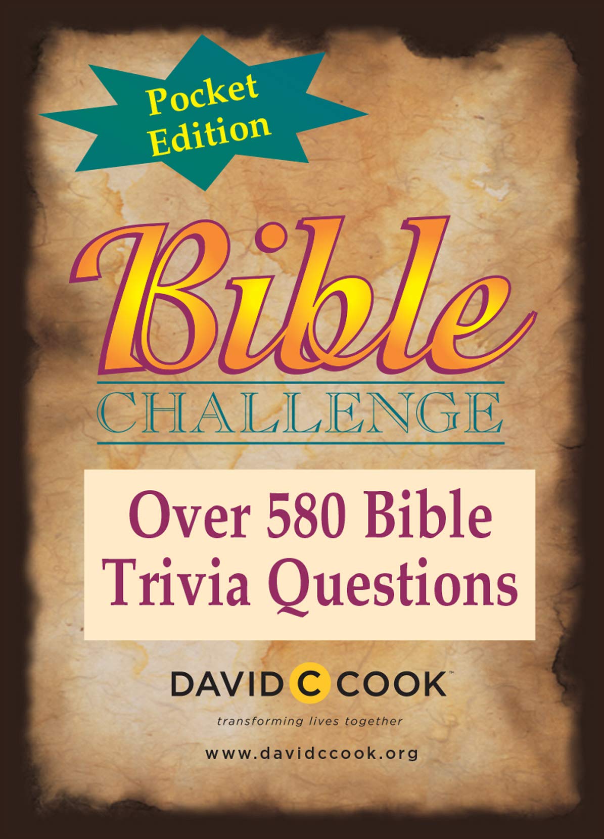 Pocket Bible Challenge by David C Cook