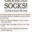 Crocheted Socks: 16 Fun-To-Stitch Patterns