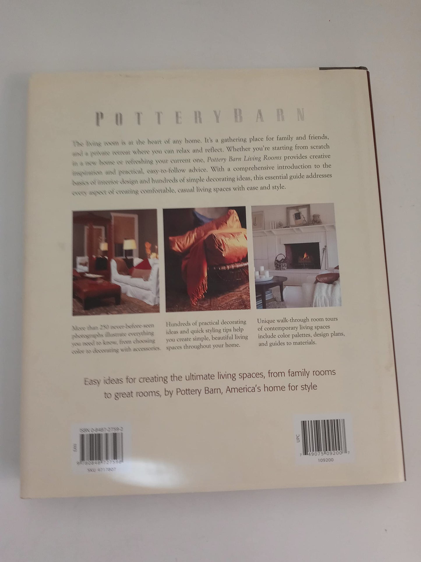Pottery Barn Living Rooms
