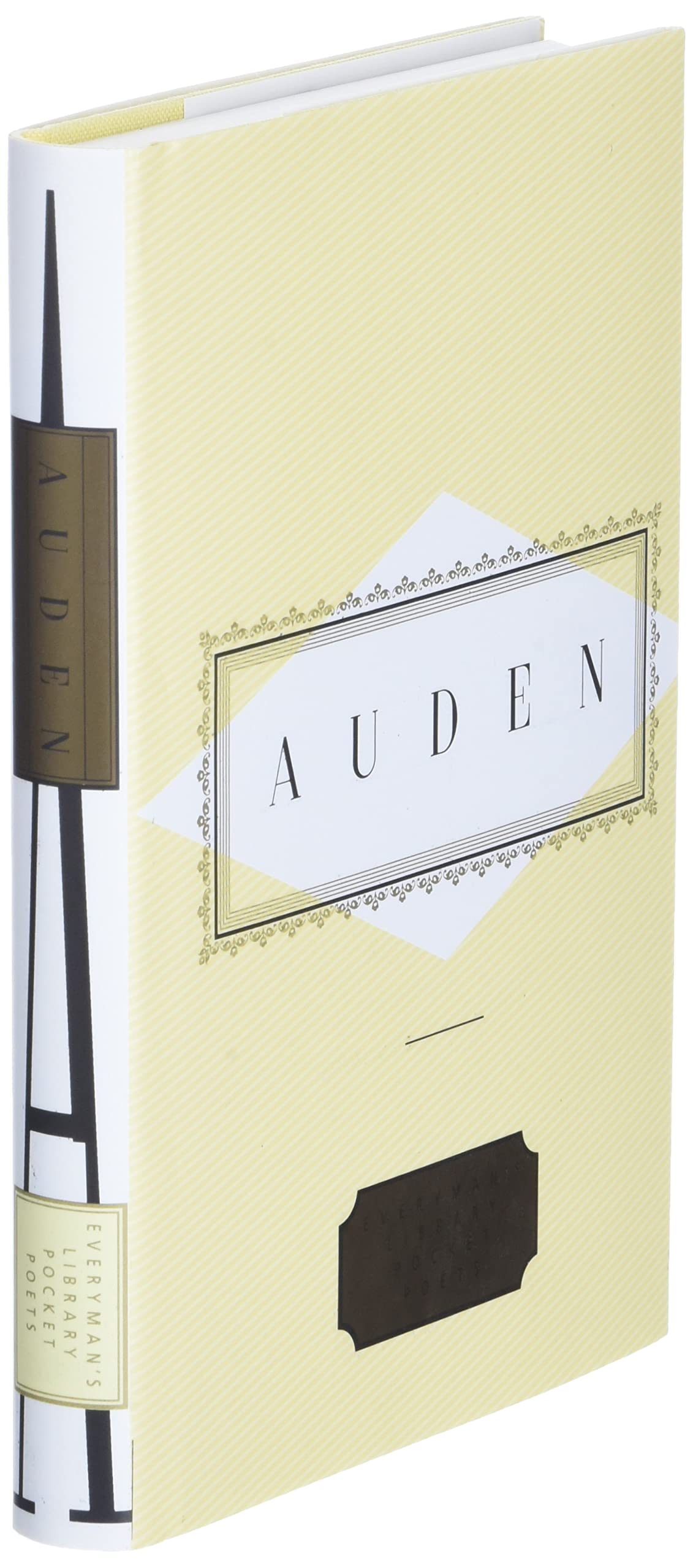 Auden: Poems: Edited by Edward Mendelson (Everyman's Library Pocket Poets Series)