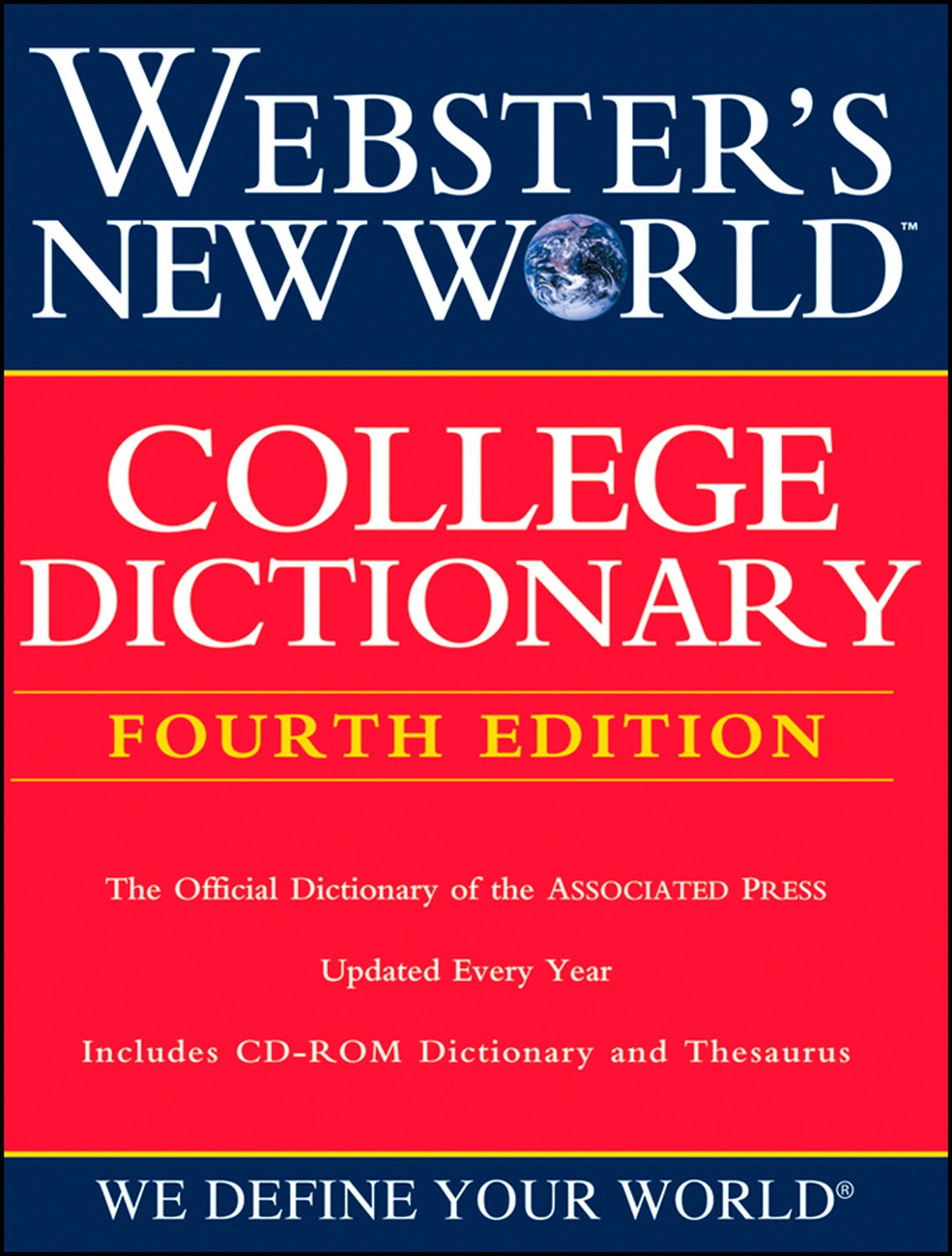 Webster's New World College Dictionary, Fourth Edition (Book with CD-ROM)