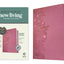 NLT Personal Size Giant Print Bible, Filament Enabled (LeatherLike, Peony Pink, Indexed, Red Letter): Includes Free Access to the Filament Bible App ... Notes, Devotionals, Worship Music, and Video