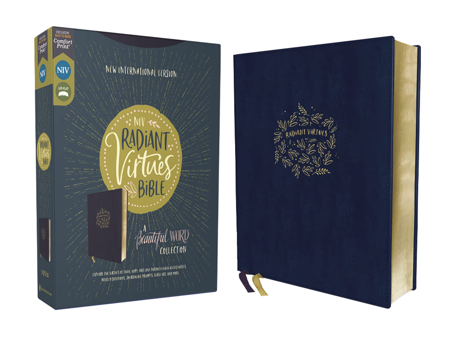NIV, Radiant Virtues Bible: A Beautiful Word Collection, Lea