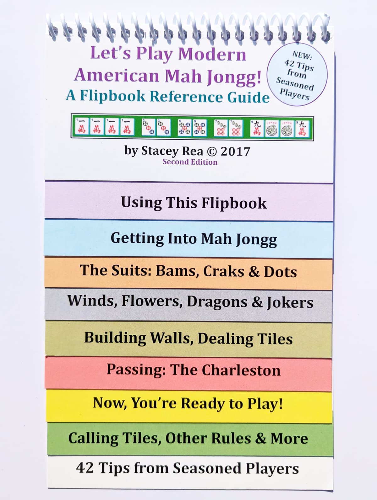 Lets Play Modern American Mah Jongg! A Flipbook Reference Guide (Second Edition)