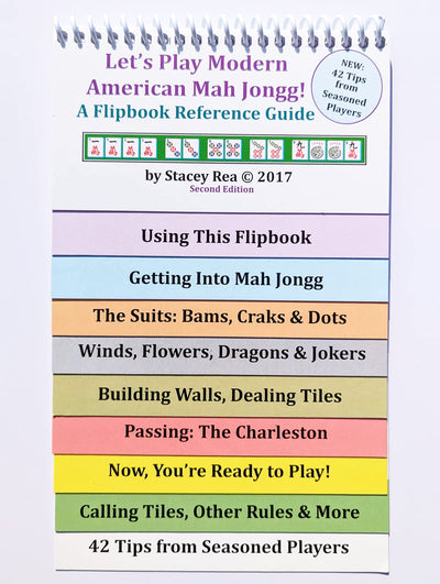 Lets Play Modern American Mah Jongg! A Flipbook Reference Guide (Second Edition)