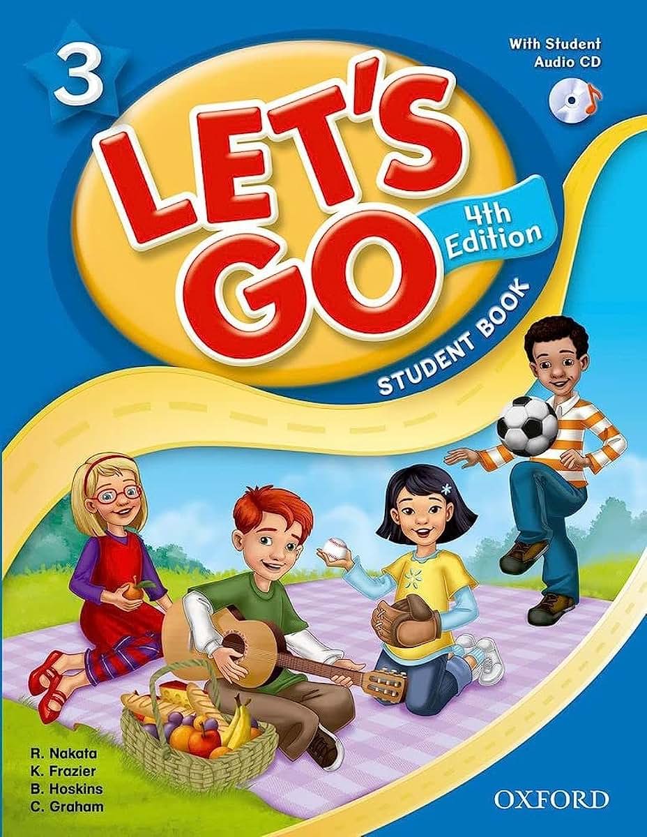 Let's Go 3 Student Book with CD: Language Level: Beginning to High Intermediate. Interest Level: Grades K-6. Approx. Reading Level: K-4