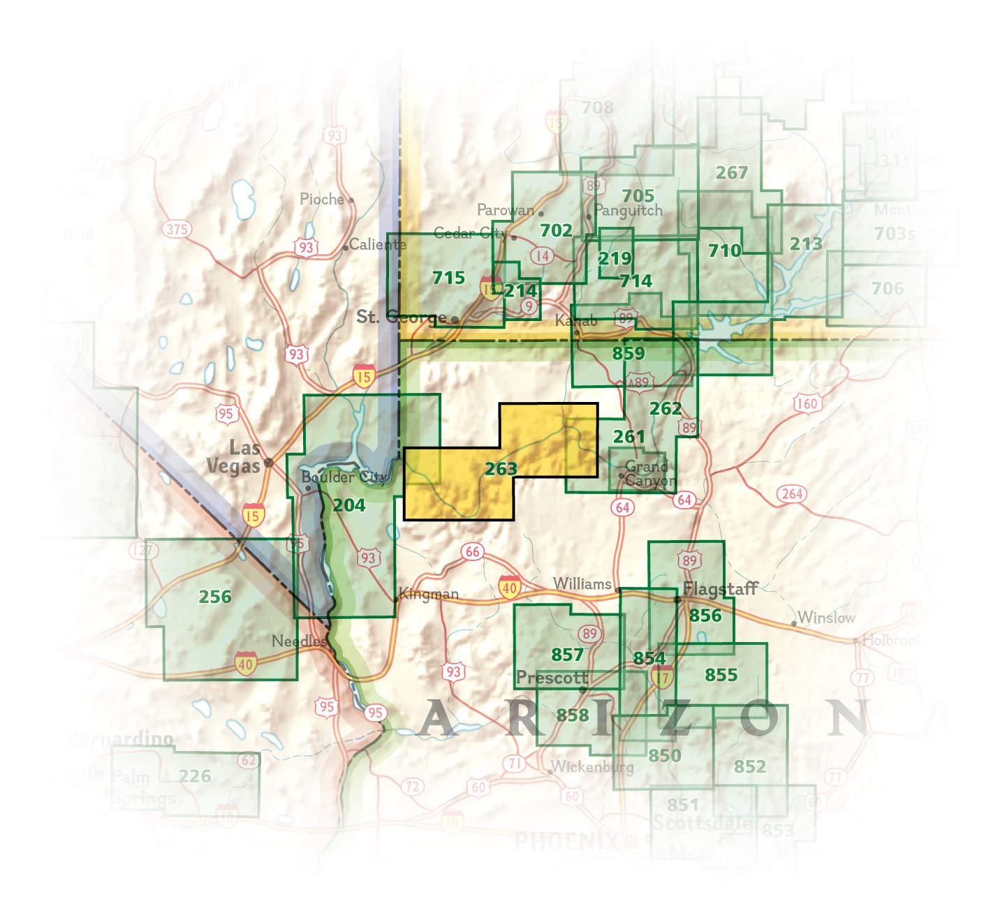 Grand Canyon West [Grand Canyon National Park] (National Geographic Trails Illustrated Map)