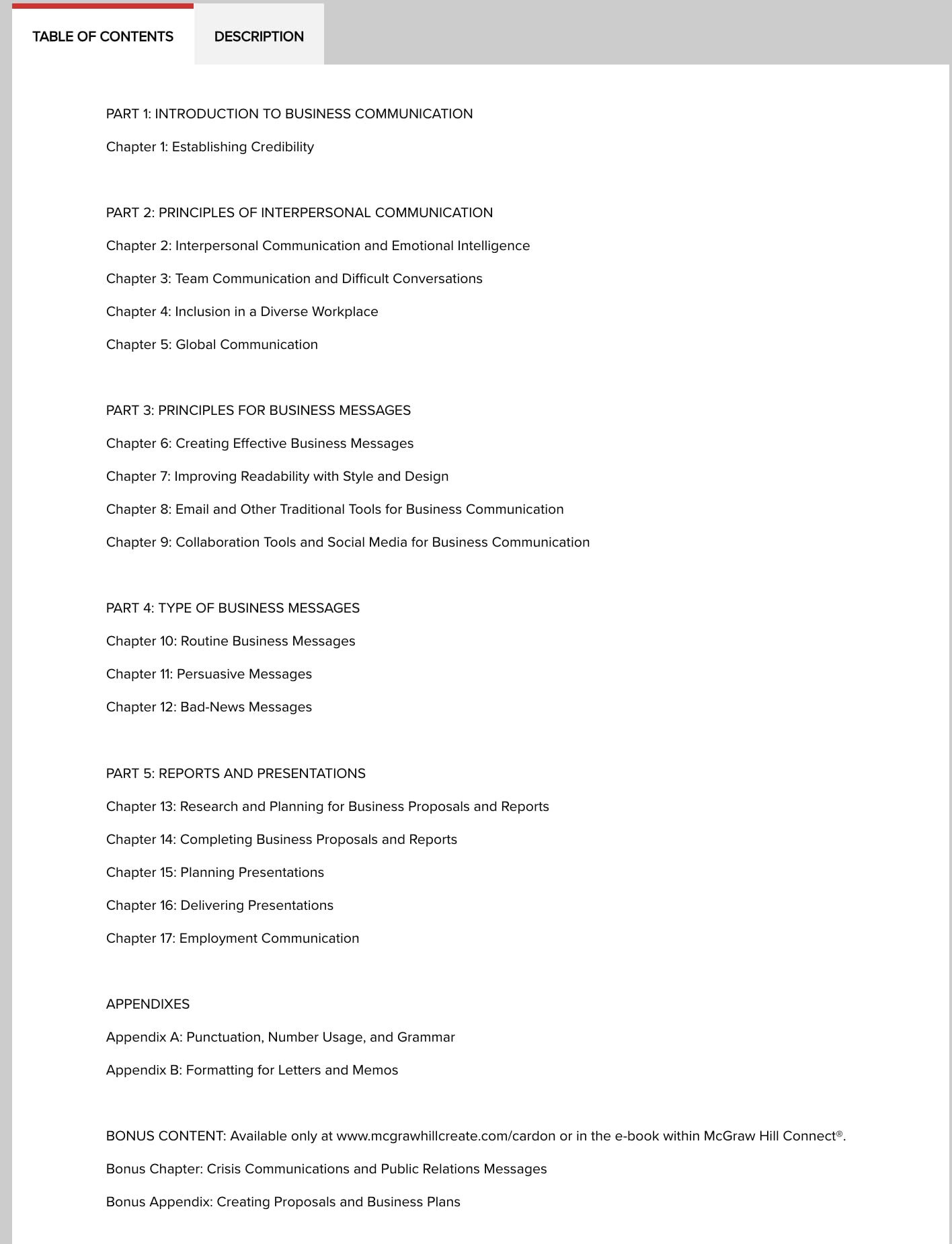 Business Communication: Developing Leaders for a Networked World ISE