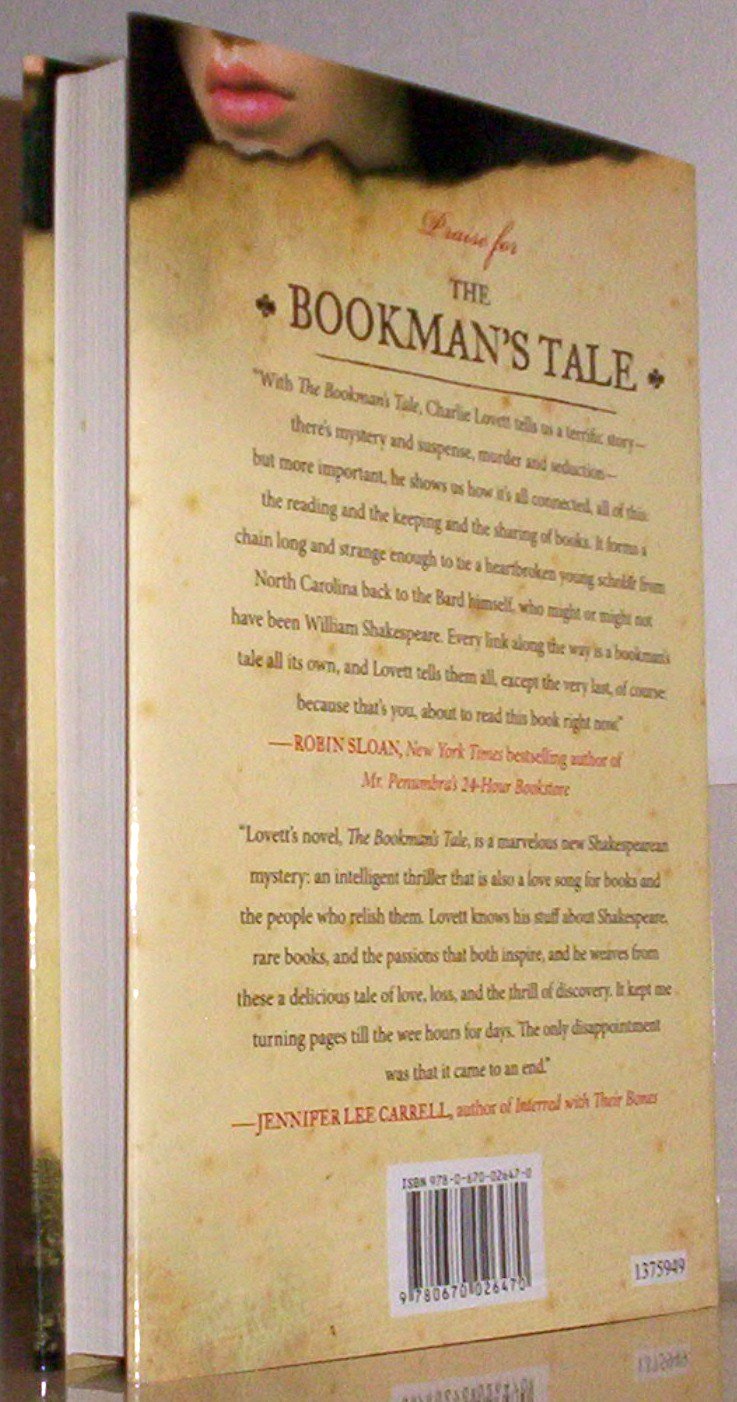 The Bookman's Tale