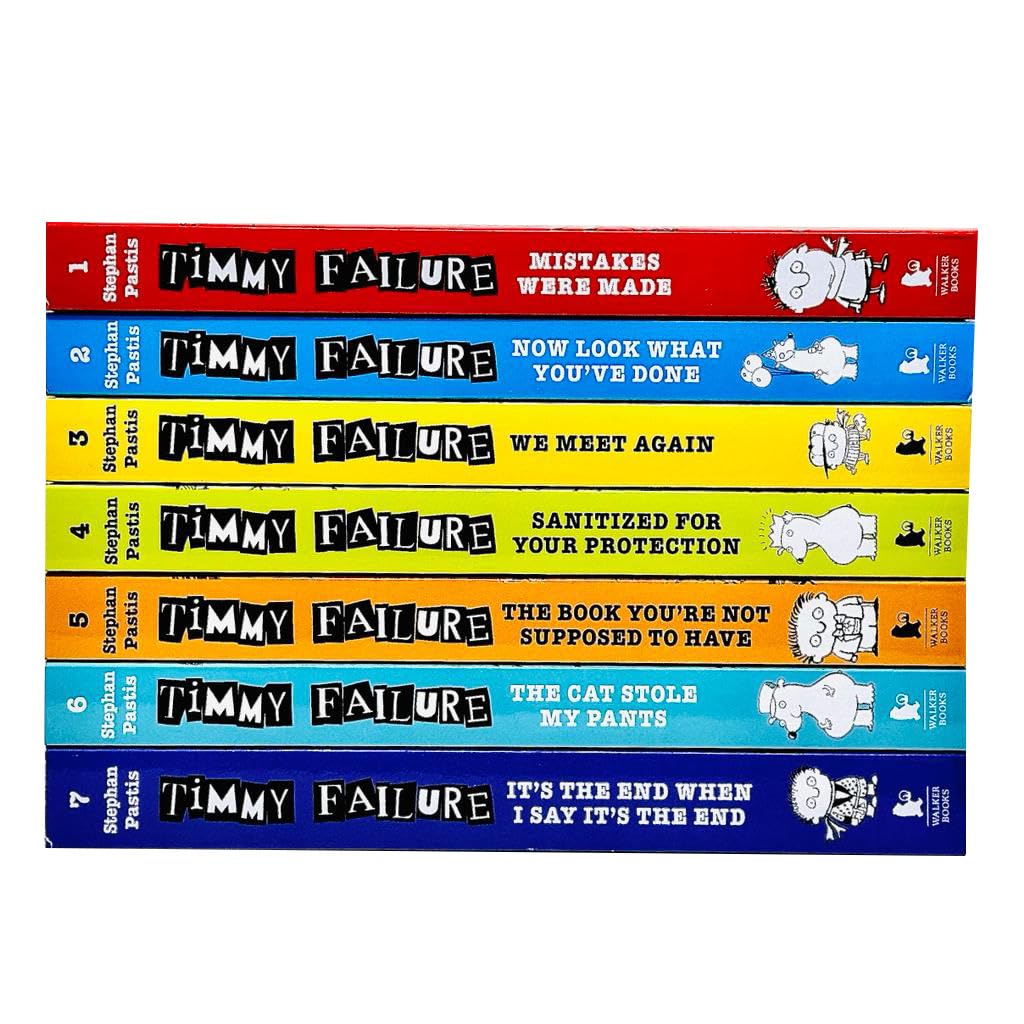 Timmy failure series stephan pastis collection 7 books set