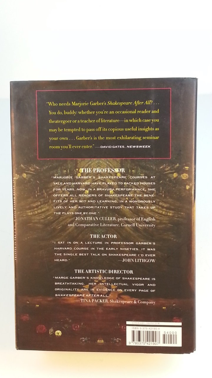 Shakespeare After All by Garber, Marjorie