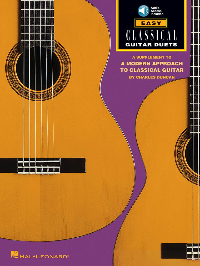 Easy Classical Guitar Duets: Book/Online Audio