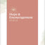 NLT DaySpring Hope & Encouragement Bible (Hardcover Deluxe, Seafoam Green)