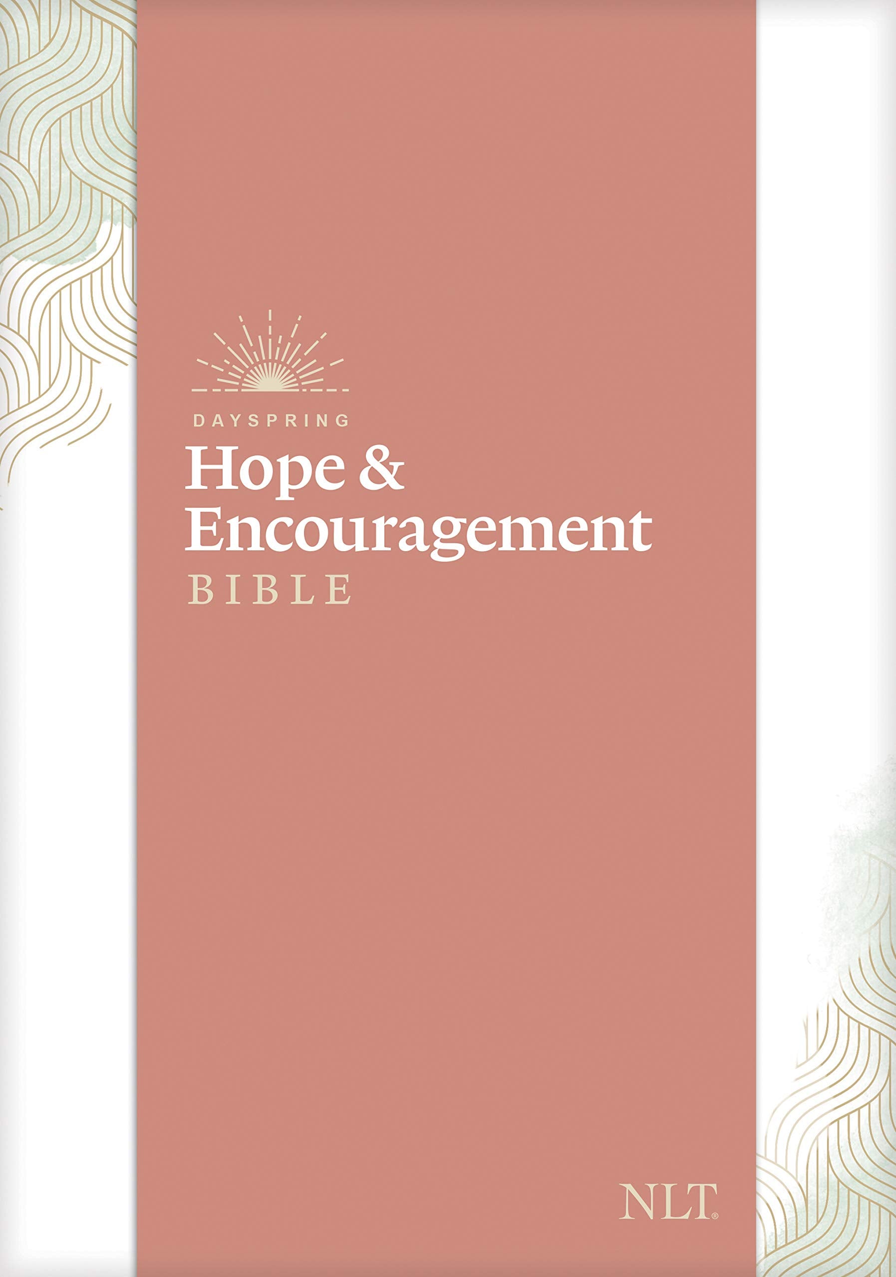 NLT DaySpring Hope & Encouragement Bible (Hardcover Deluxe, Seafoam Green)