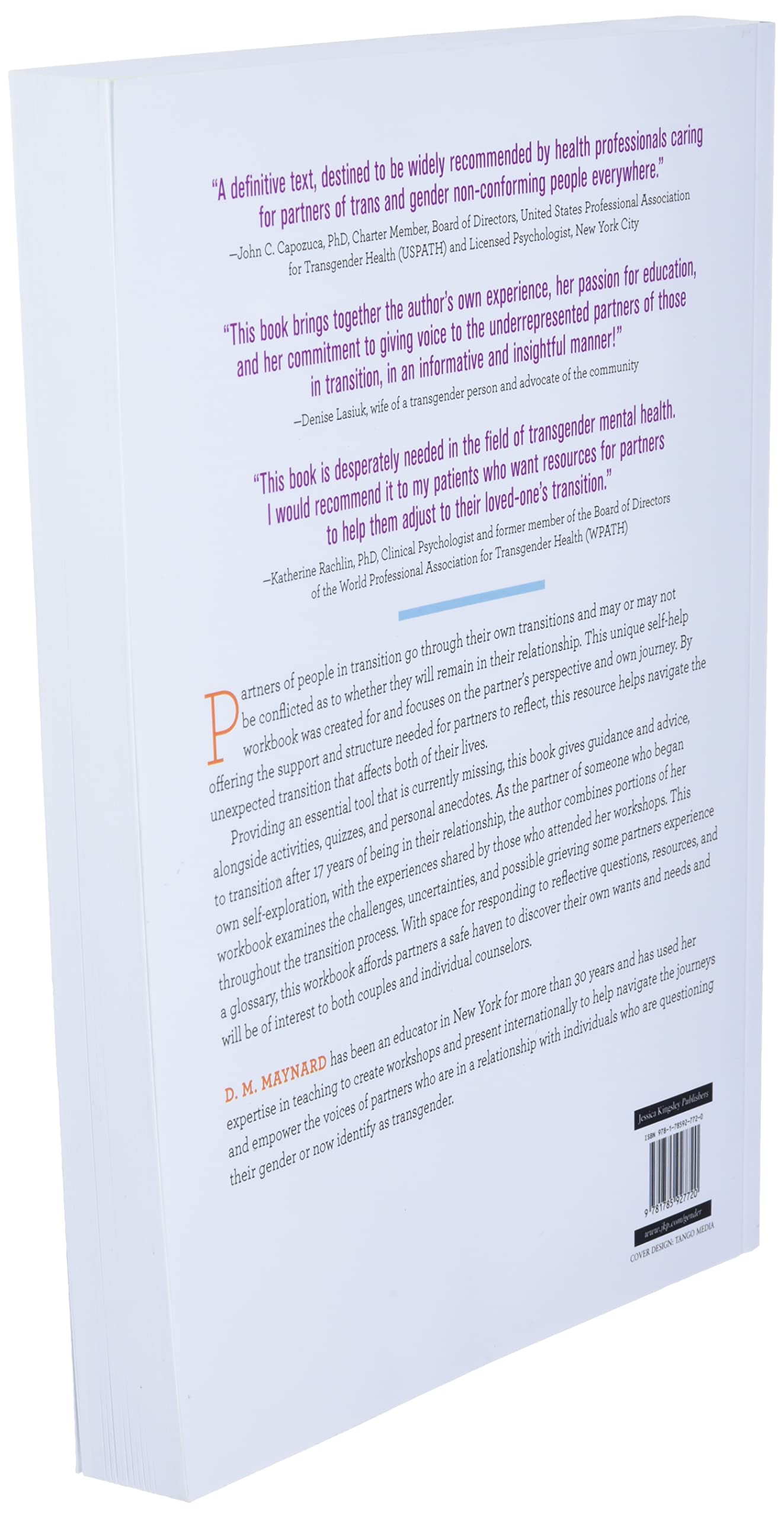 The Reflective Workbook for Partners of Transgender People: Your Transition as Your Partner Transitions