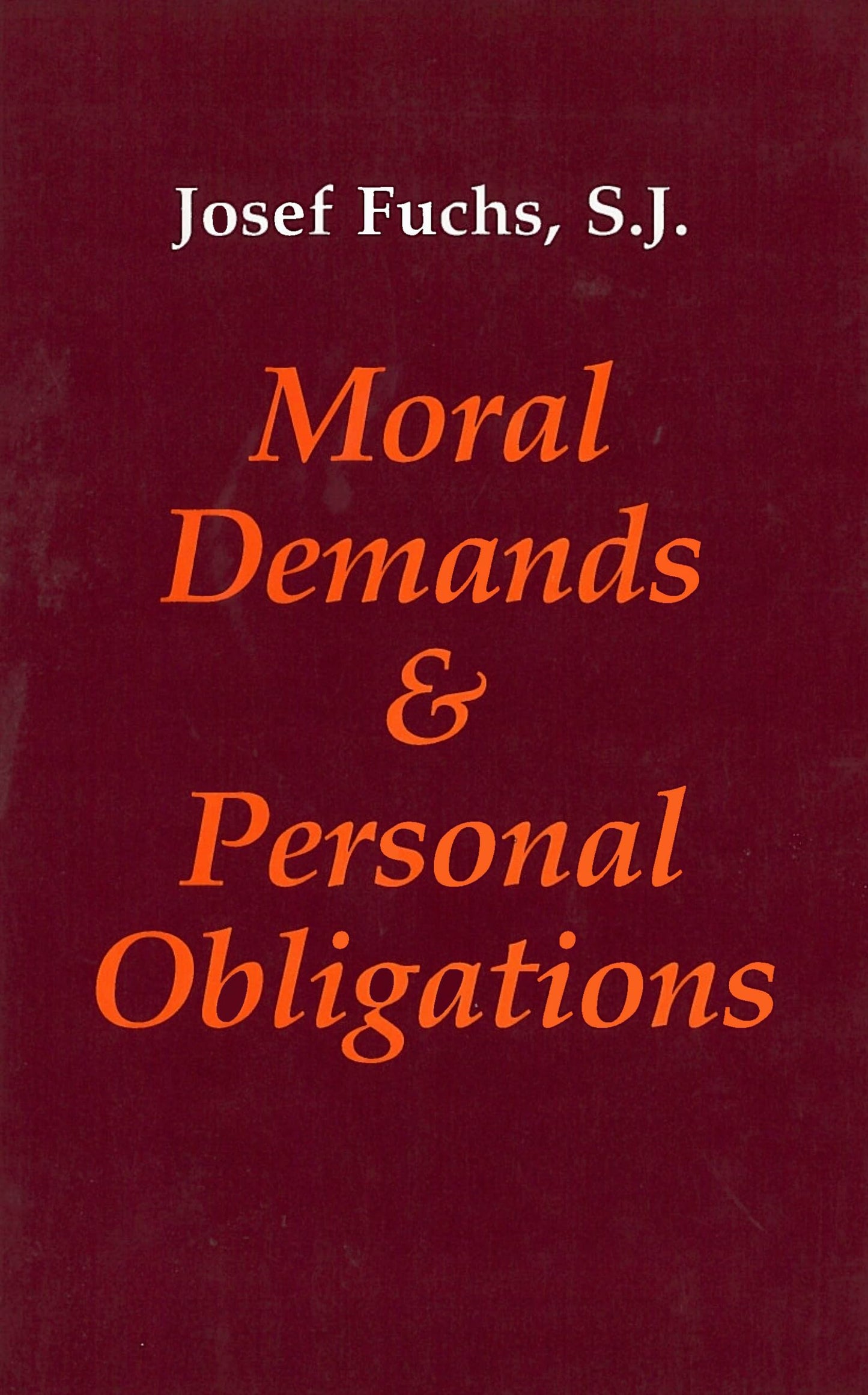 Moral Demands and Personal Obligations (Not In A Series)