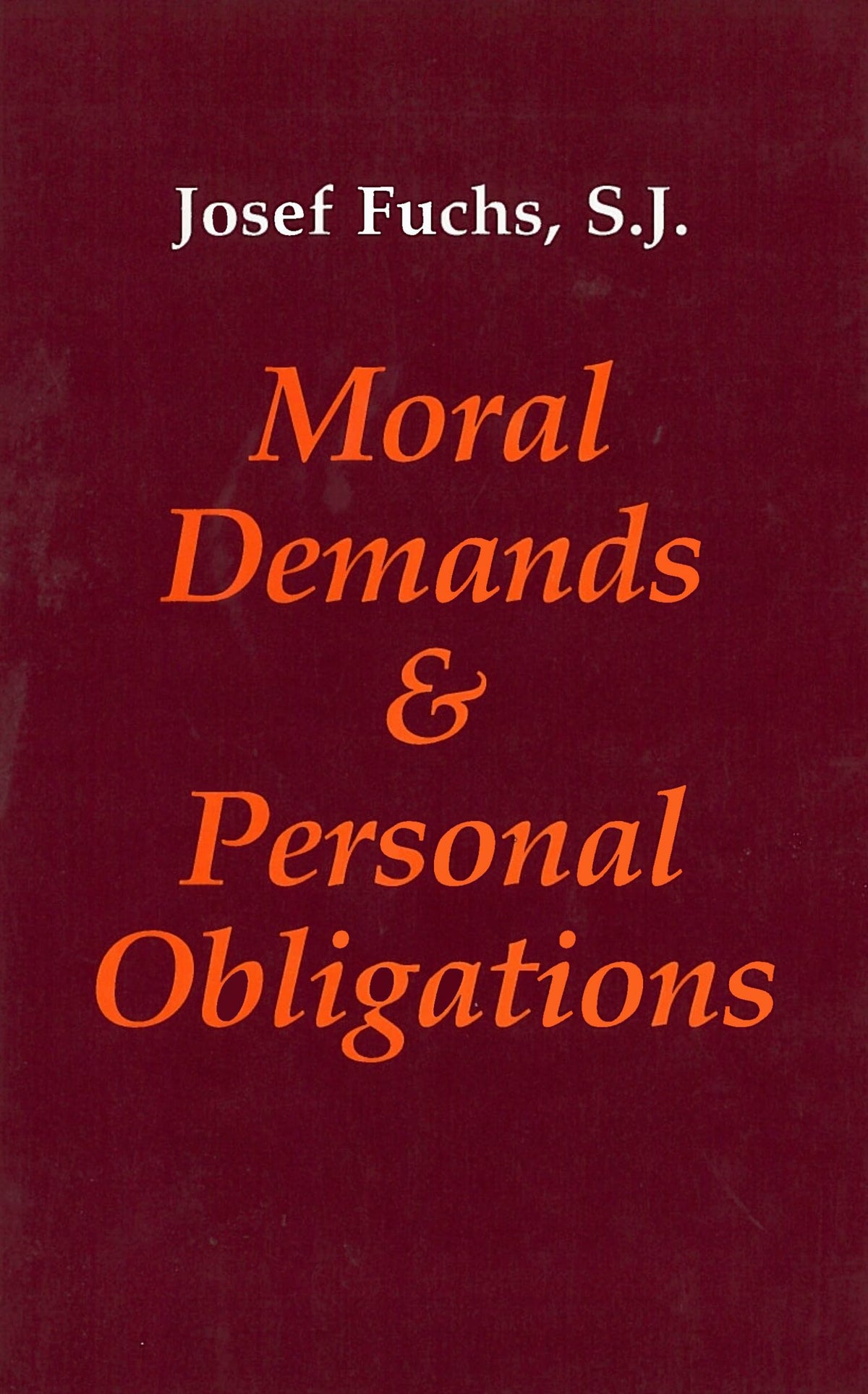 Moral Demands and Personal Obligations (Not In A Series)