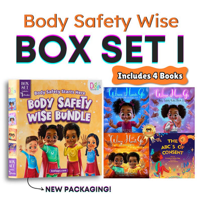 Body Safety Wise Box Set 1: Four Book Set Hardcover (Ages 2-12) (Where Hands Go)