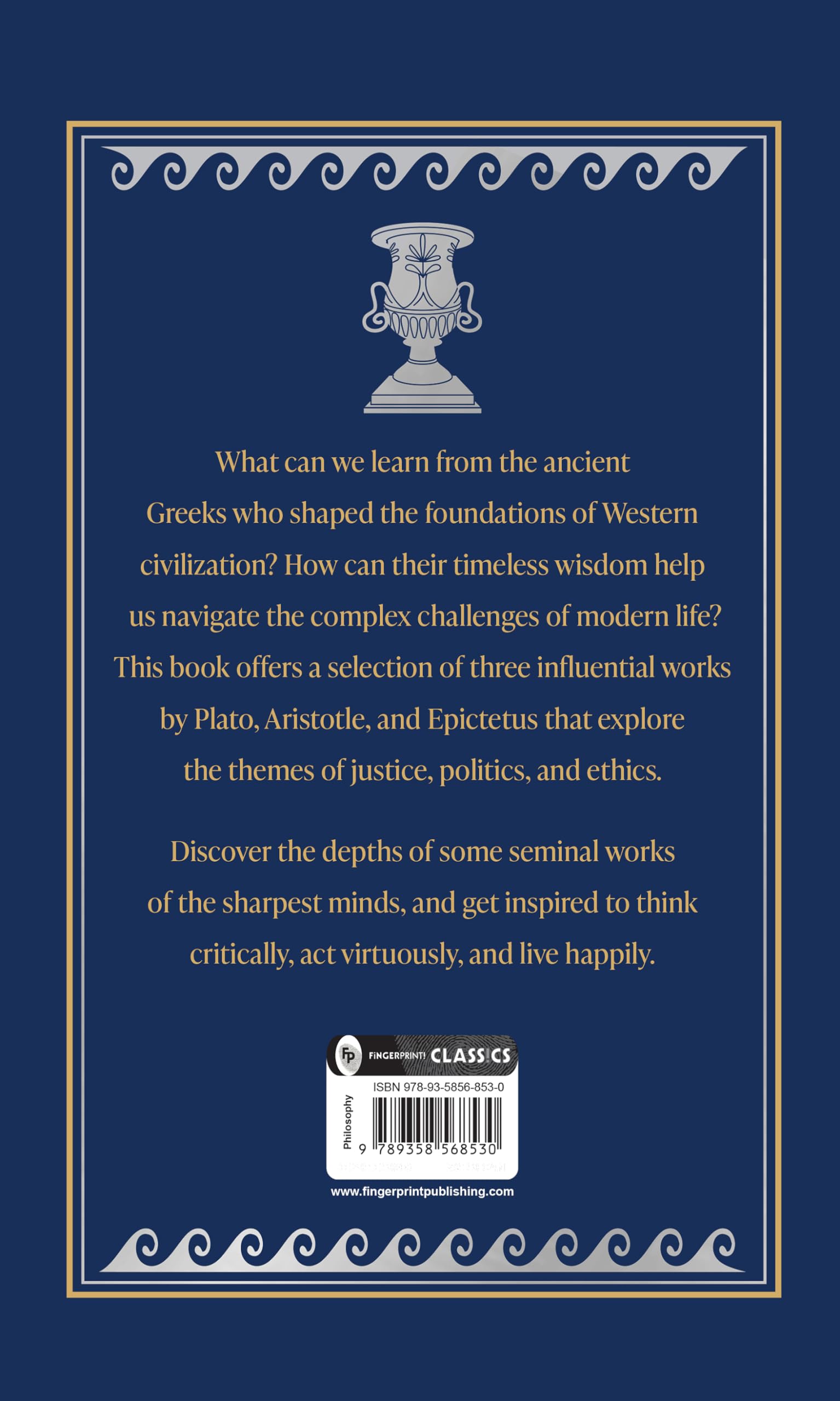 Greatest Greek Philosophers (Deluxe Hardbound Edition) (Fingerprint Classics)