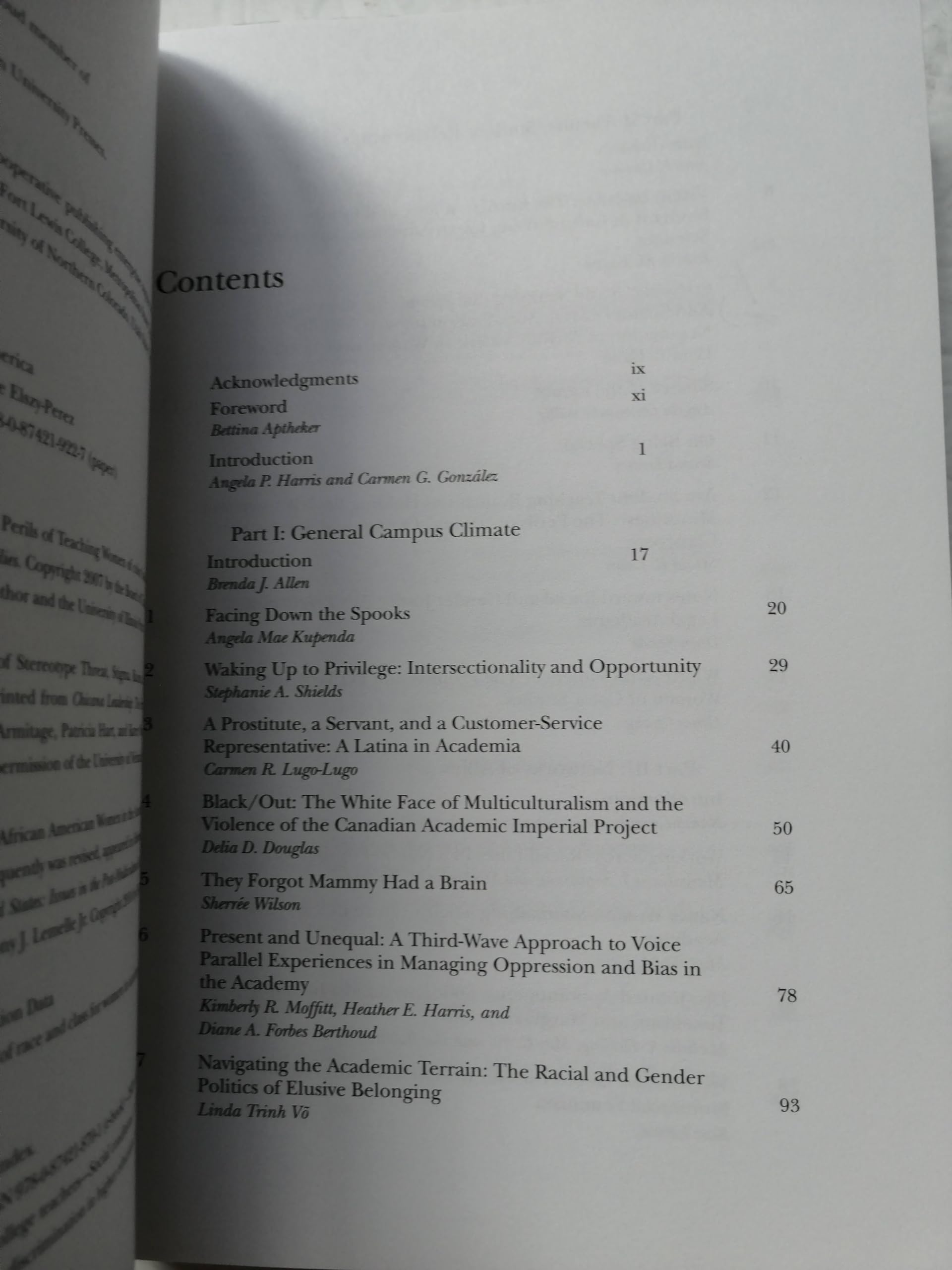 Presumed Incompetent: The Intersections of Race and Class for Women in Academia