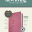 NLT Personal Size Giant Print Bible, Filament Enabled (LeatherLike, Peony Pink, Indexed, Red Letter): Includes Free Access to the Filament Bible App ... Notes, Devotionals, Worship Music, and Video