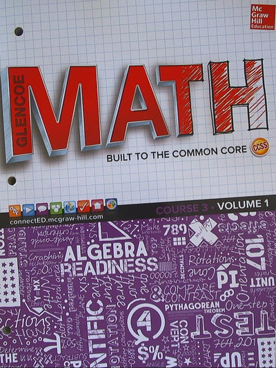 Glencoe Math, Course 3, Student Edition, Volume 1 (MATH APPLIC & CONN CRSE)