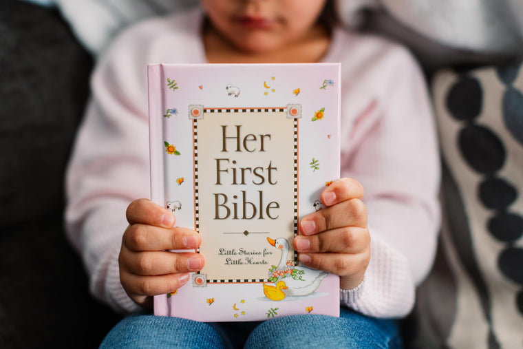 Her First Bible — back cover